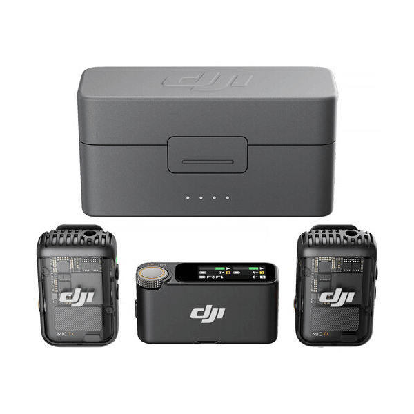 DJI Mic 2 2-Person Compact Digital Wireless Microphone SystemRecorder for Camera & Smartphone (2.4 GHz) - Image 4